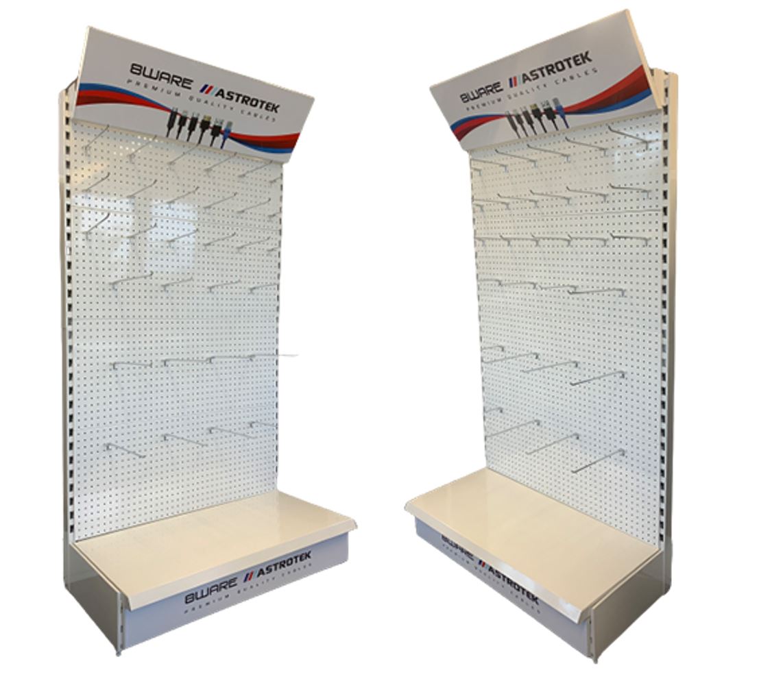 Retail Cable Display Stand 2 - Dimension 45x102x180cm - Get it FREE when buy $1000 8ware/Astrotek Products Retail Cable Display Stand 2 - Dimension 45x102x180cm - Get it FREE when buy $1000 8ware/Astrotek Products